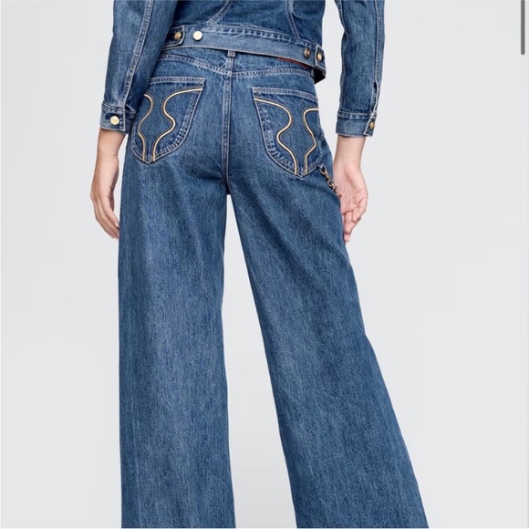 Cult Gaia x Gap Wide Leg Denim Jeans | Size 29 - Picture 9 of 9